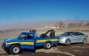 یدک کش در منطقه ۱ تهران